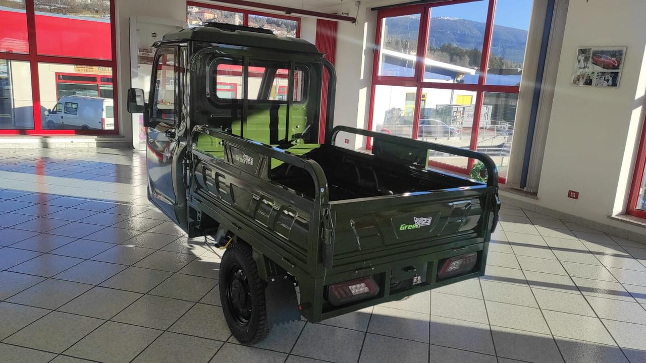 MOTOCARRO ELETTRICO CABINATO RIBALTABILE
