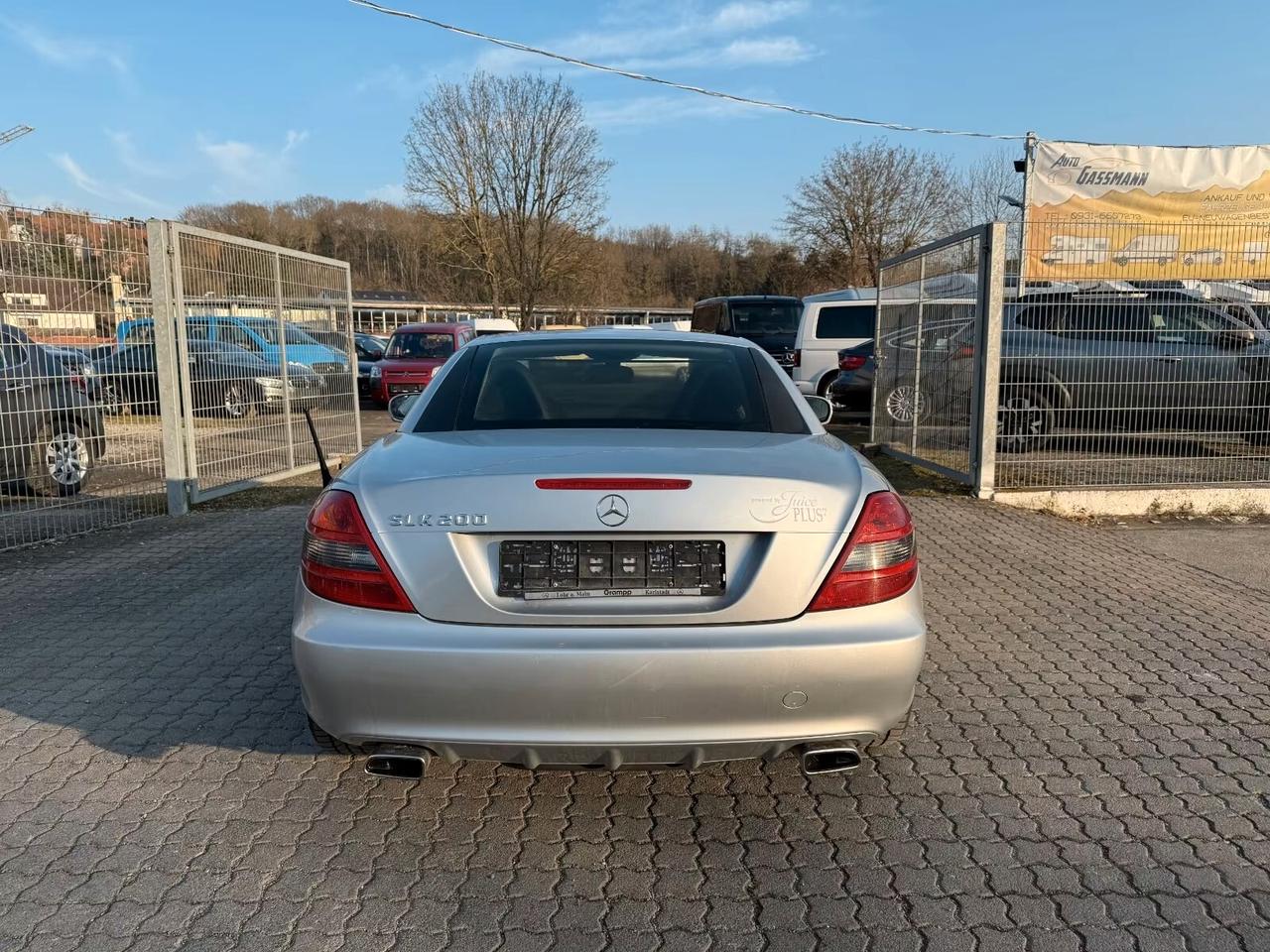 Mercedes-benz SLK 200 Kompressor Leder Automatik Nav