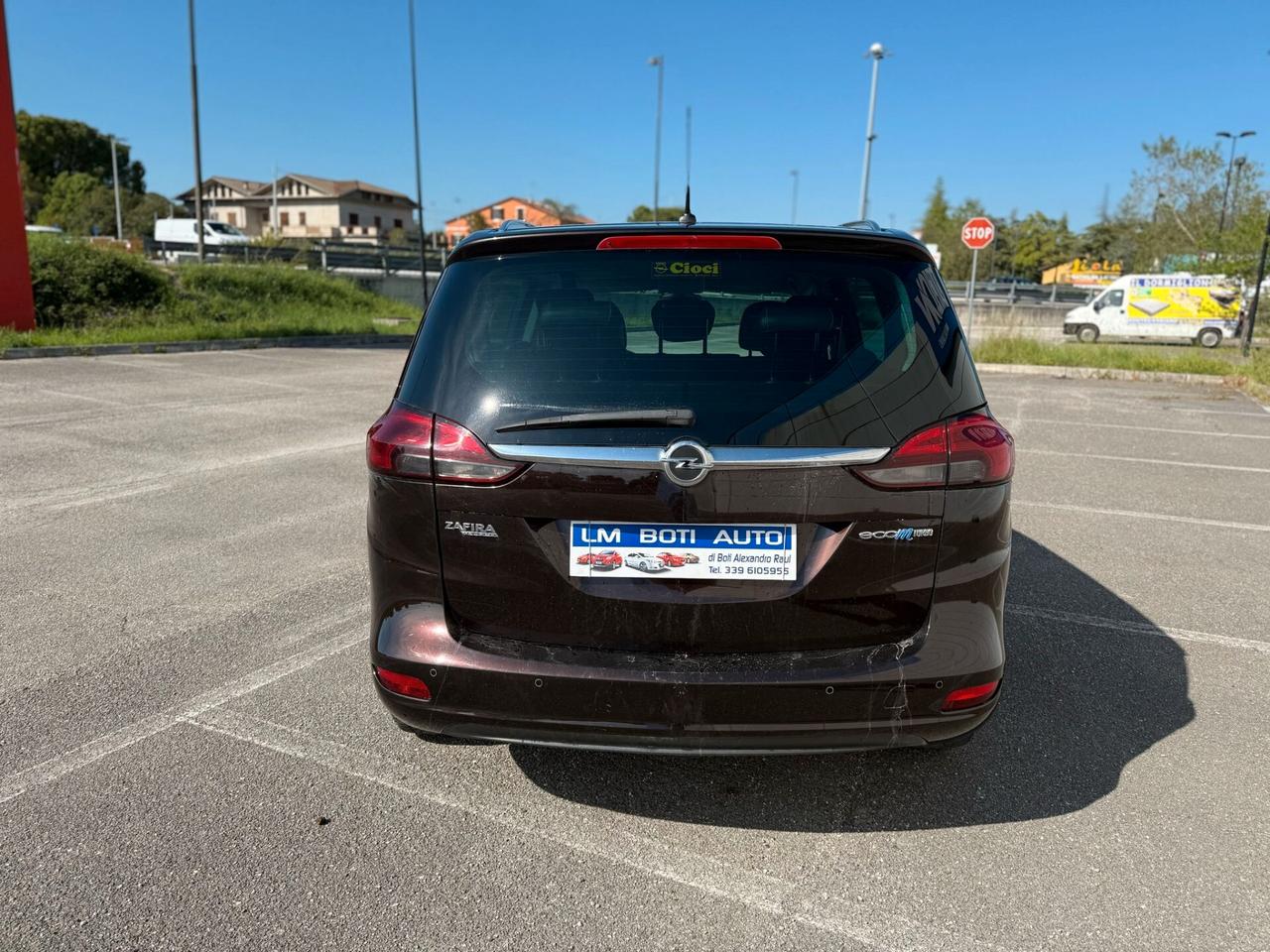 OPEL ZAFIRA 1.6 TURBO METANO 2014 12 MESI DI GARANZIA