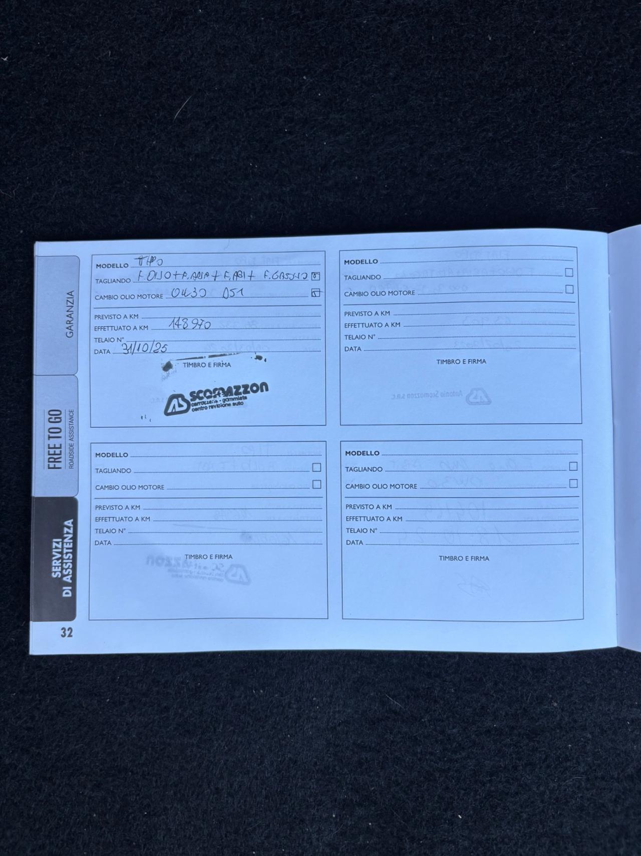 Fiat Tipo 1.3 Mjt. Garanzia 12 mesi. Neopatentati