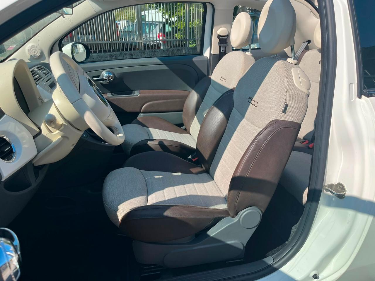 Fiat 500 1.2 benz cabrio solo 59.000 km