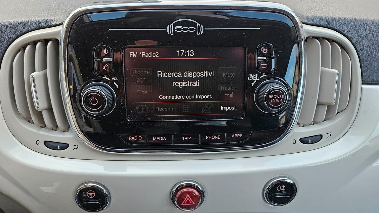 Fiat 500 C 1.2 Lounge 69 CV CABRIO