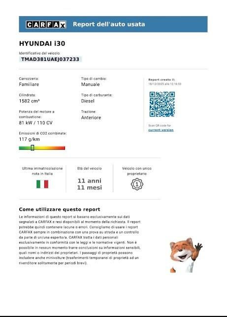 Hyundai i30 Wagon 1.6 CRDi Comfort