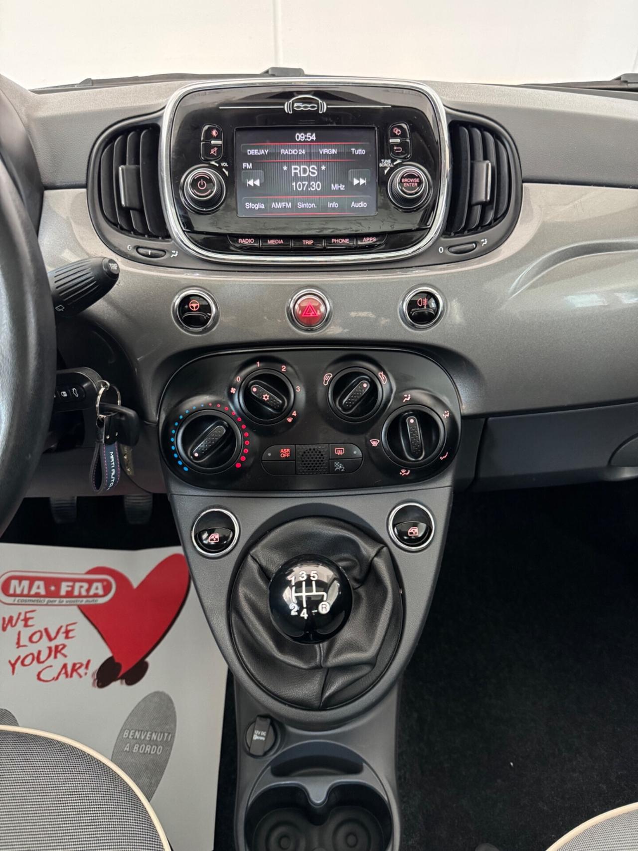 Fiat 500 1.2 Lounge 69cv E6b solo 43mila km!