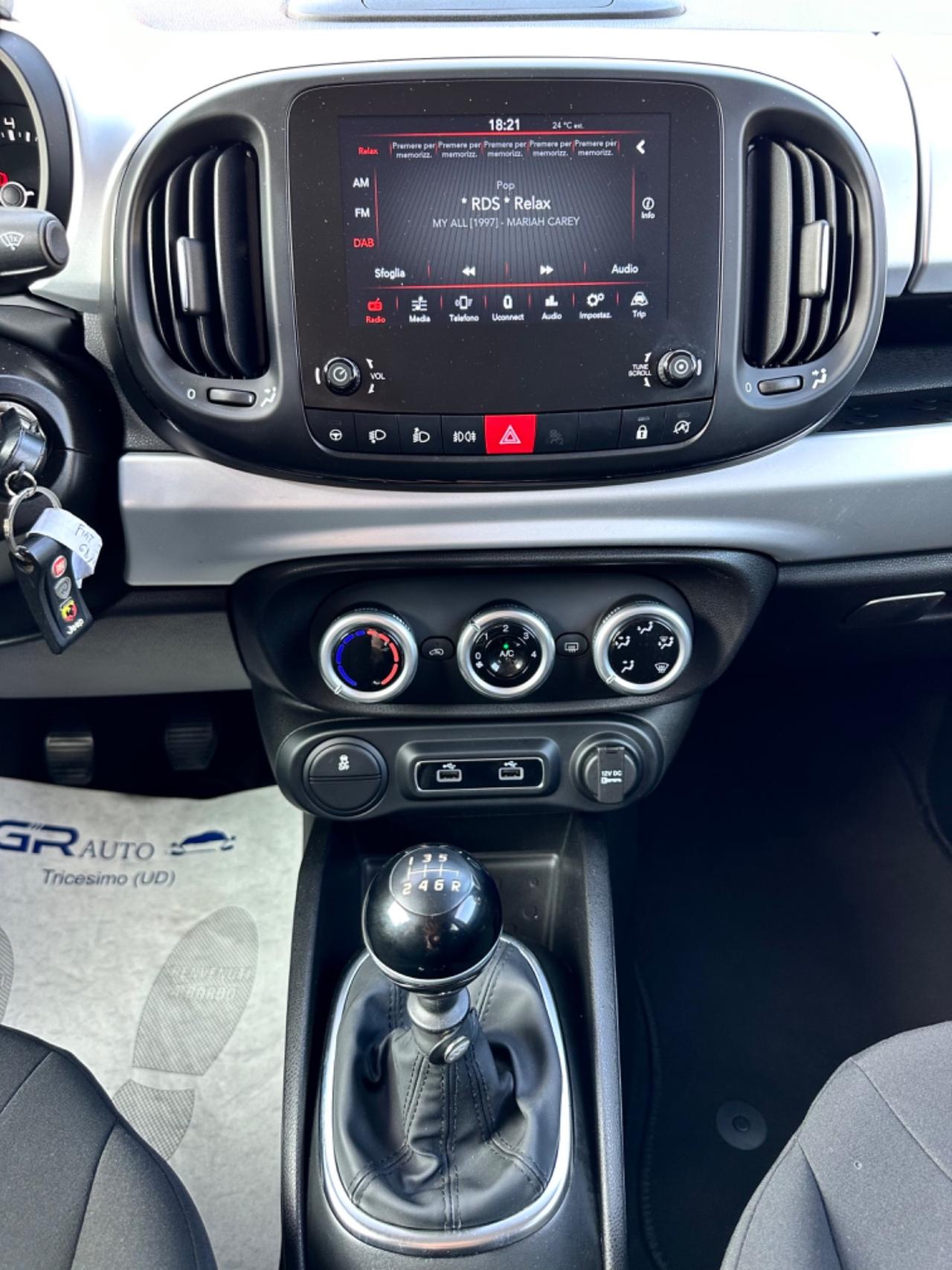 Fiat 500L 1.4Bz 95CV S&S Connect- Uniproprietario