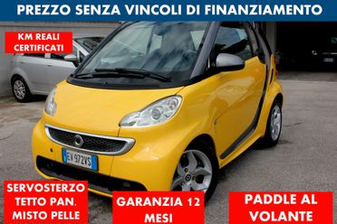smart forTwo 1.0 mhd Pulse 71cv SERVOSTERZO MIX PELLE GARANZIA 12 MESI KM REALI CERTIFICATI