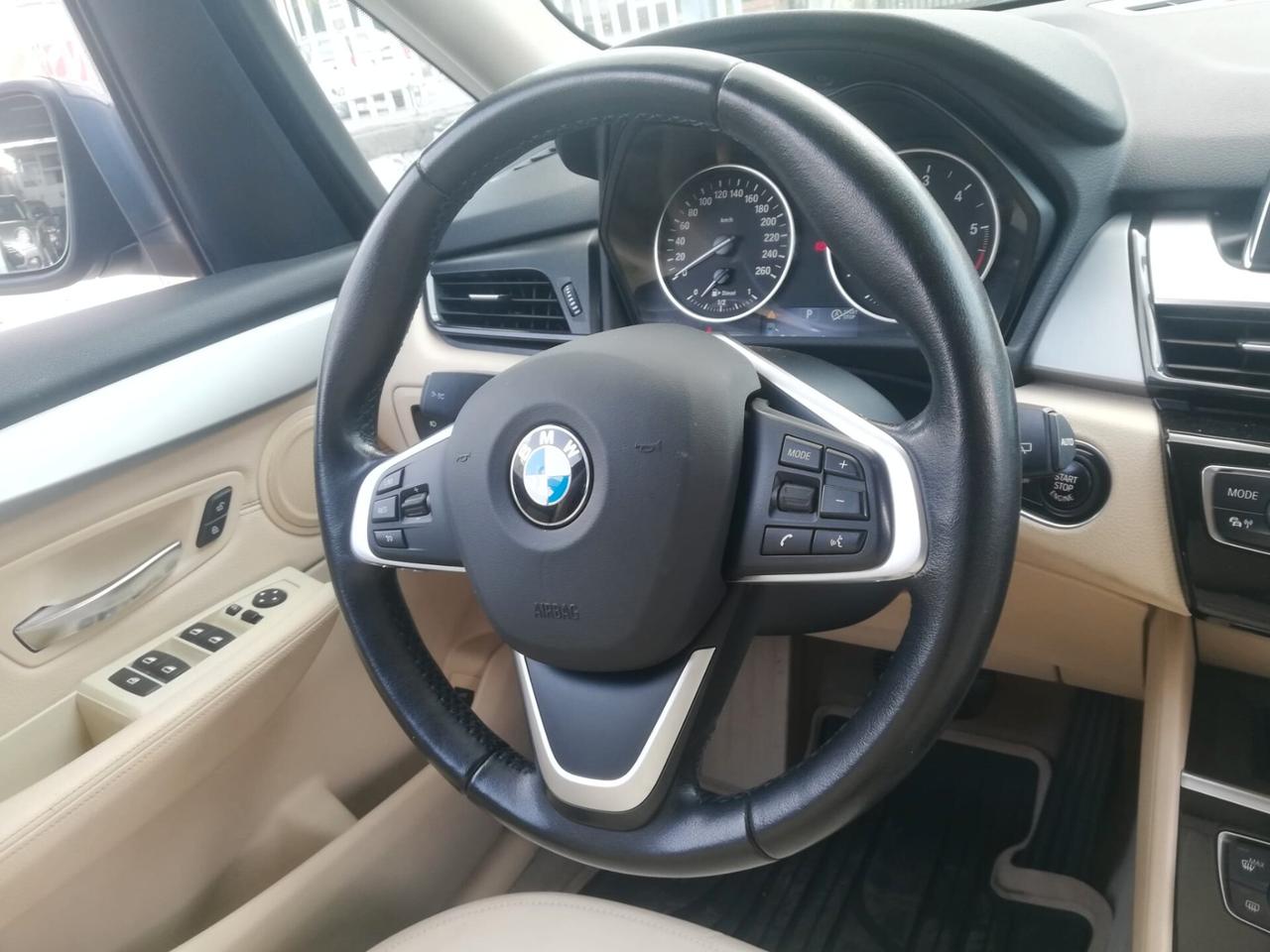 Bmw 218d Active Tourer euro6b 150cv automatica