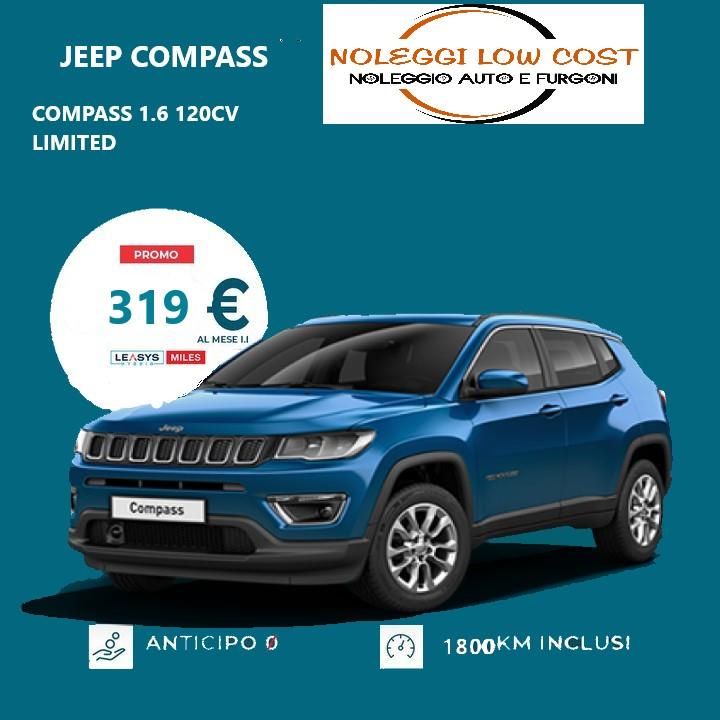 JEEP Compass Compass 1.6 Mjt II 2WD Limited