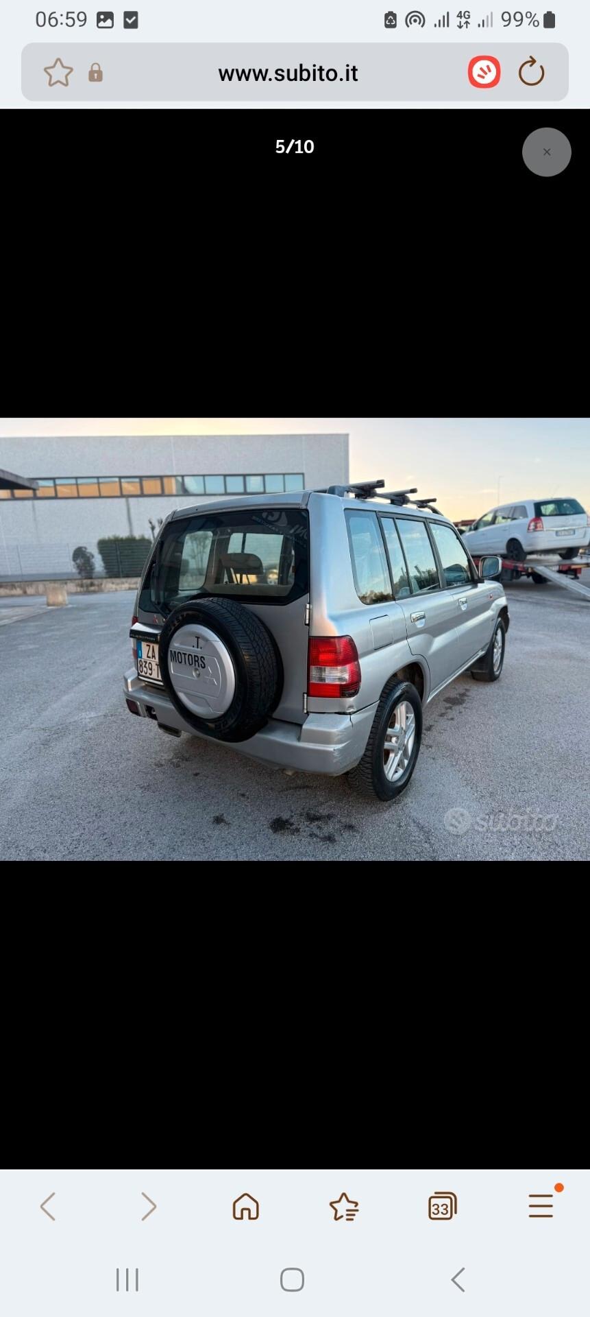 Mitsubishi Pajero Pinin 1.8 16V MPI 5 porte