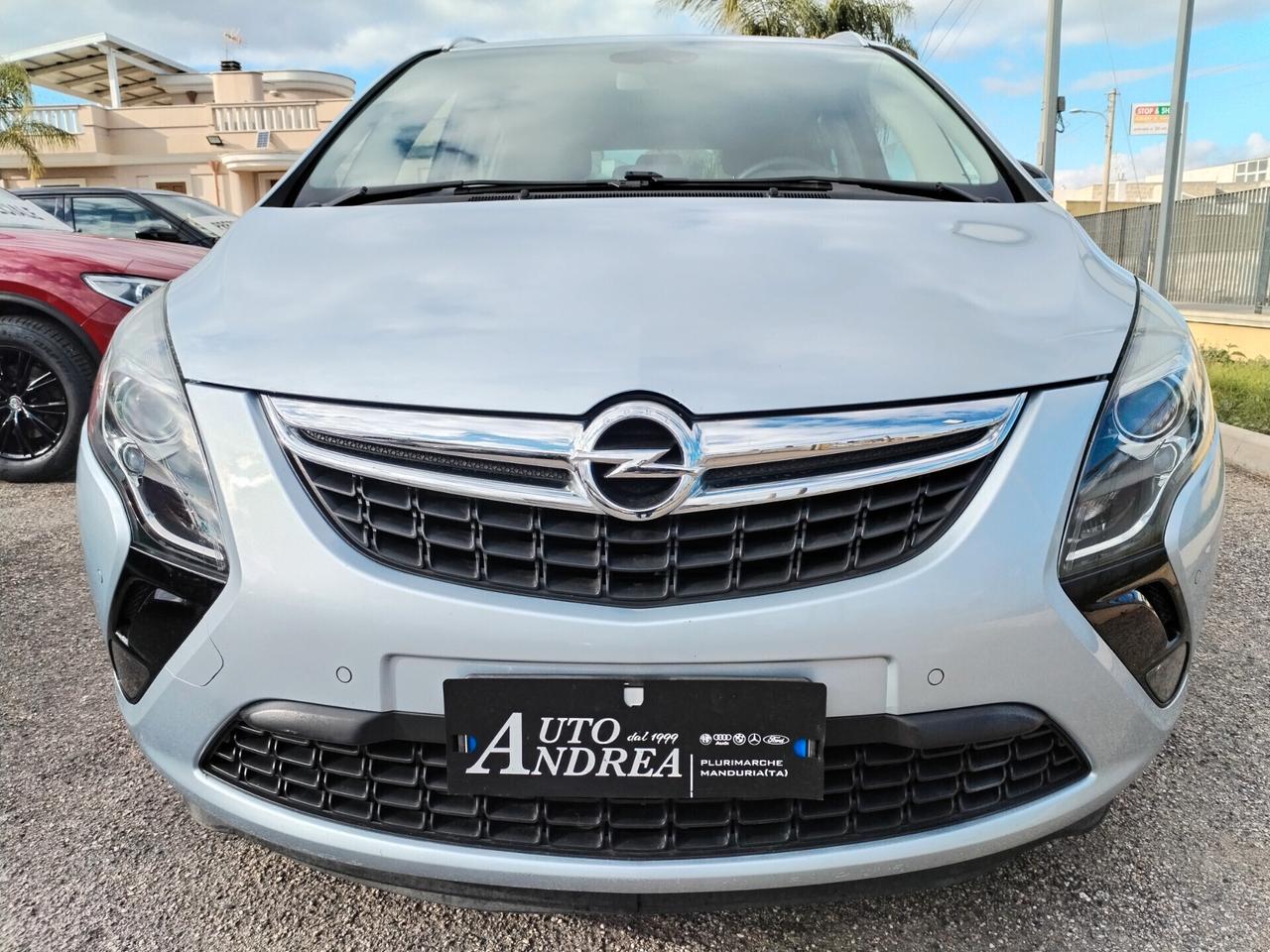 Opel Zafira 14benzina Gpl 7posti navig cruise 2017