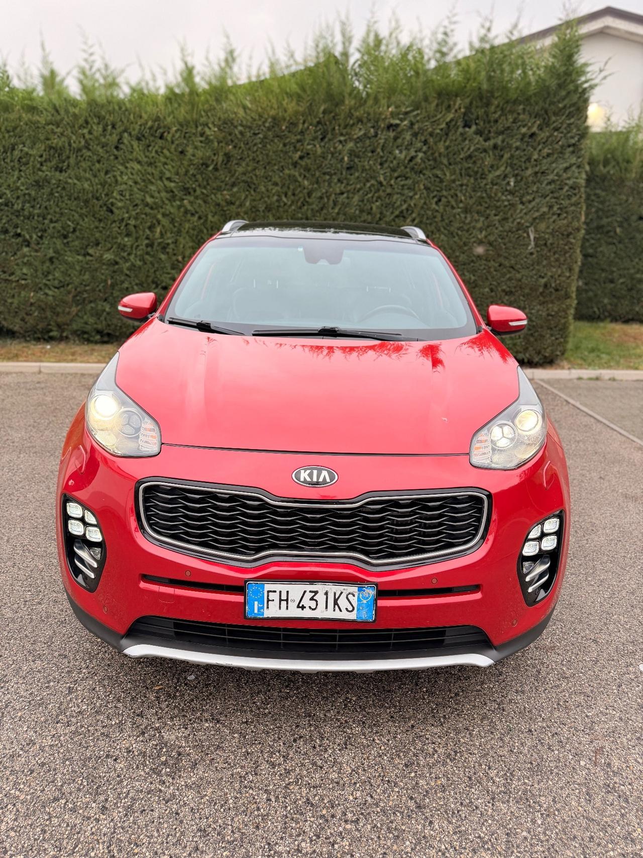 KIA SPORTAGE 1.7CRDI GT-Line garanzia pelle tetto full