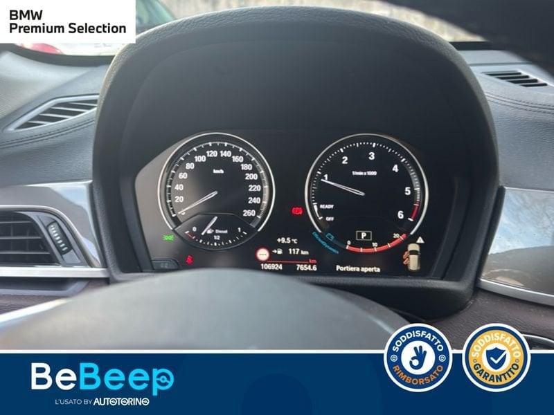 BMW X1 SDRIVE18D XLINE PLUS AUTO