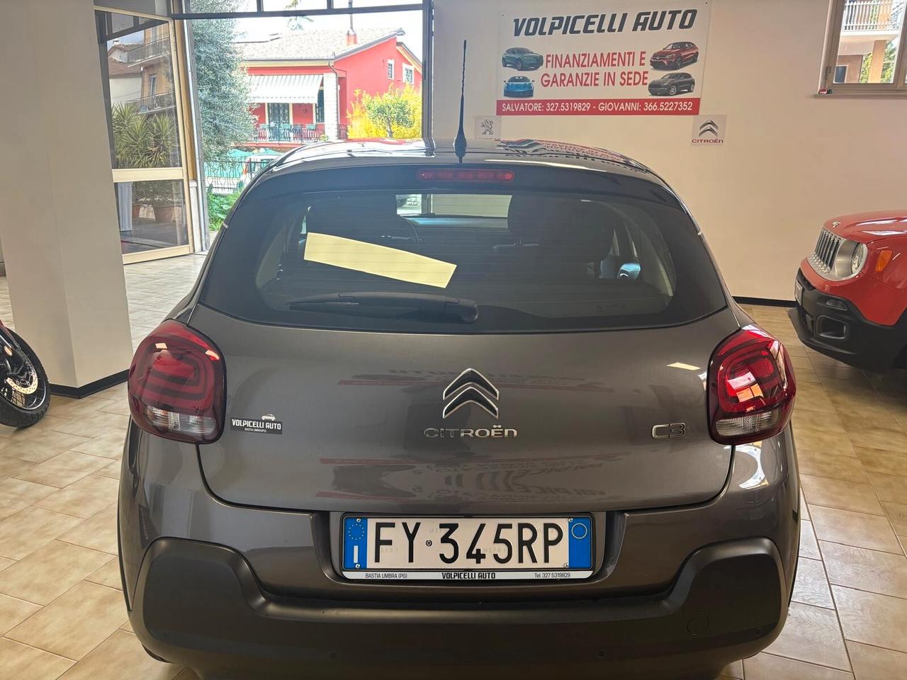 CITROEN C3 ANNO 2019 BZ 1.2 ADATTA NEOPATENTATI KM 63 MILA