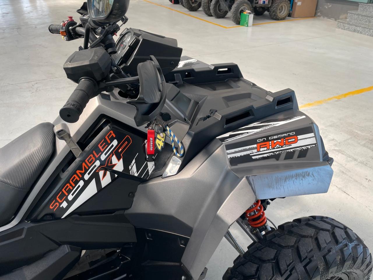 Polaris Scrambler 1000 E XP EPS Titanium Matte - EBS ADC