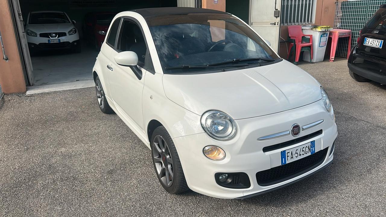 Fiat 500 s cabrio unico proprietario