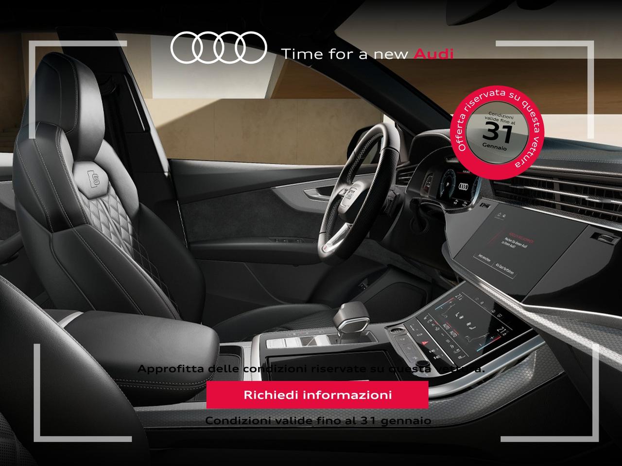 Audi Q8 3.0 tfsi e s line edition quattro 394cv tiptronic