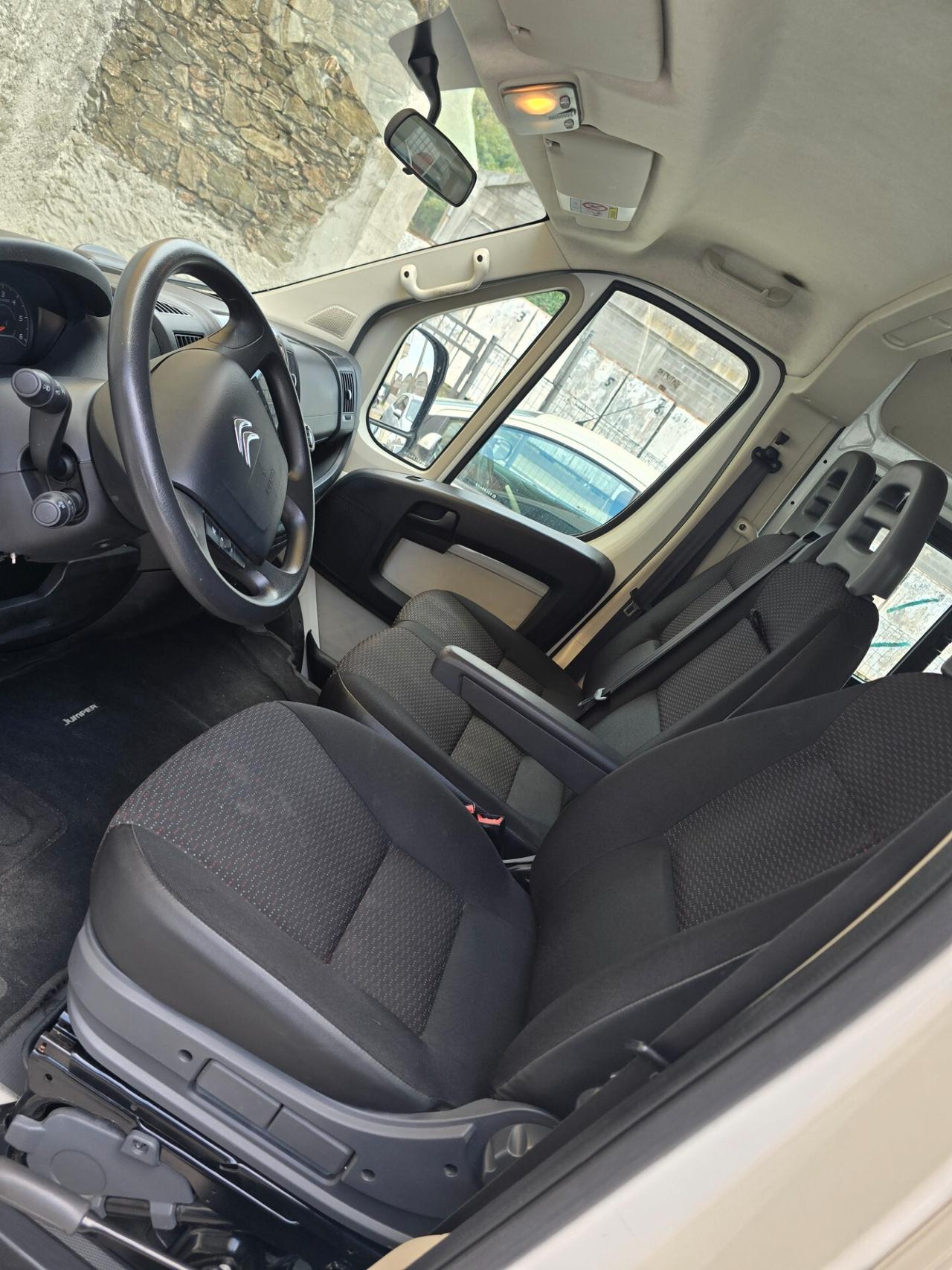 Citroen Jumper 9 posti Euro 6 vetrato