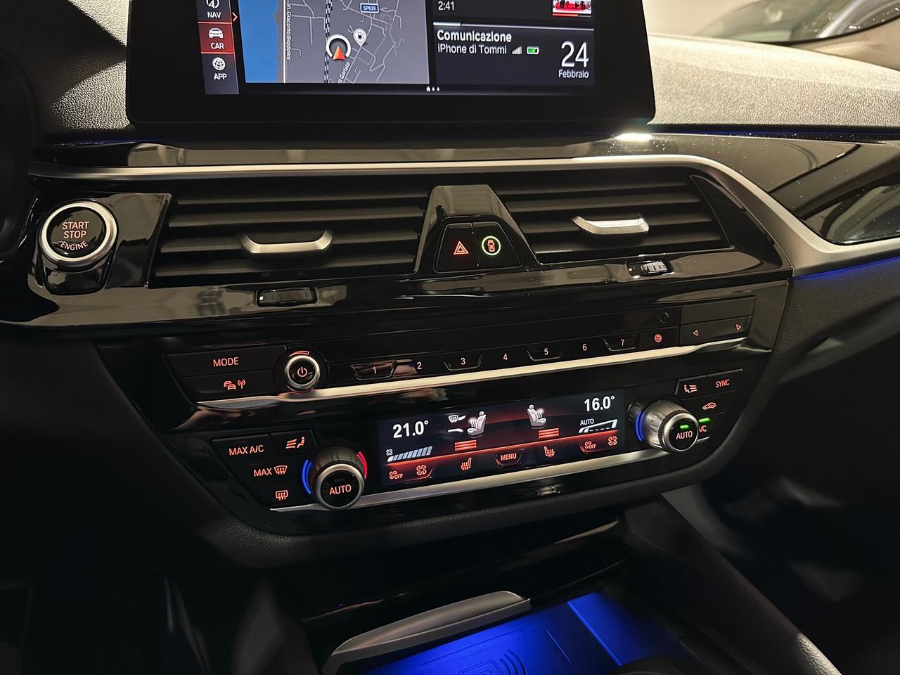 Bmw 520d 48V xDrive Touring Business-GANCIO TRAINO