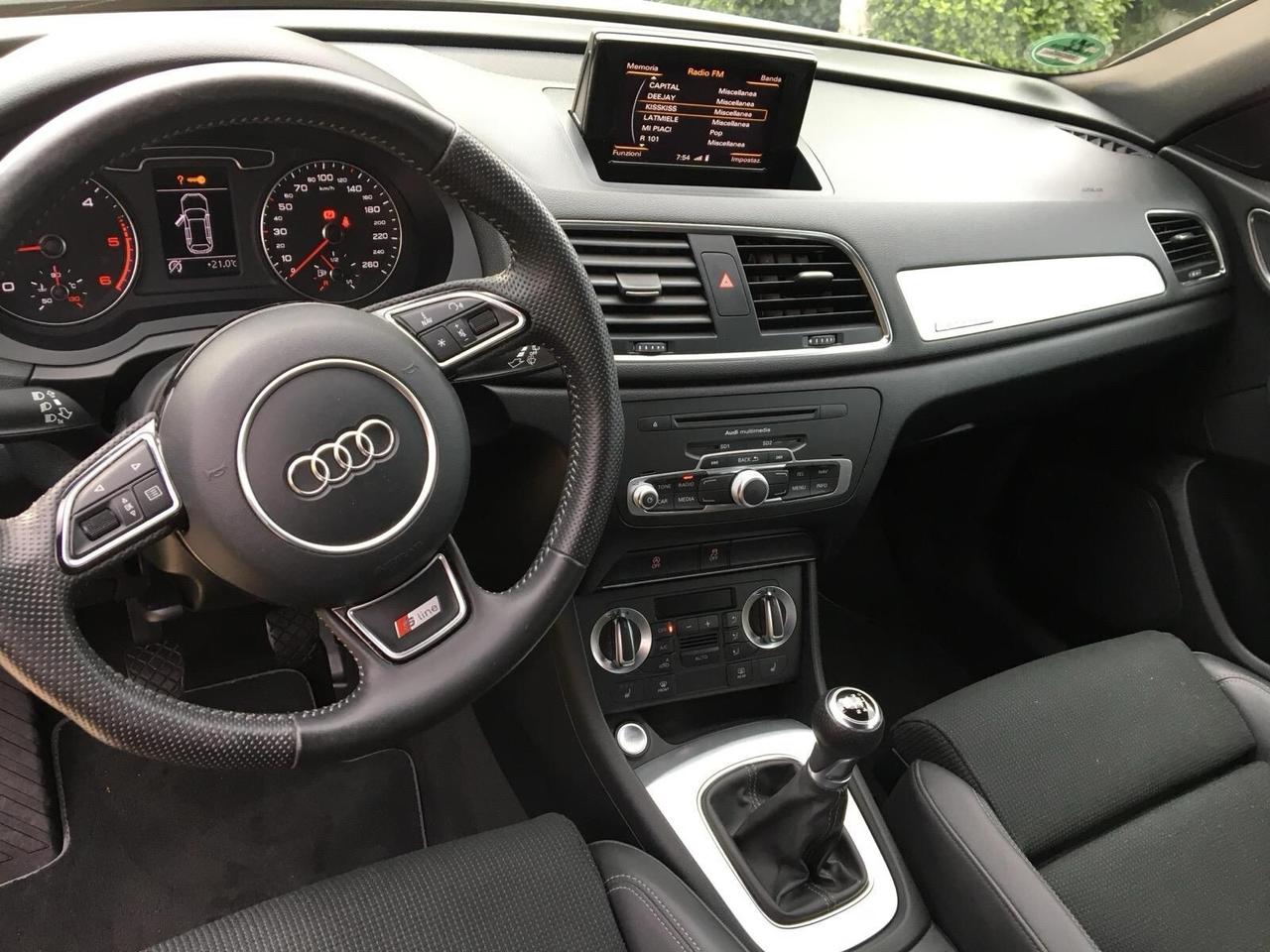 Audi Q3 2.0 TDI 140cv DOPPIO S-LINE