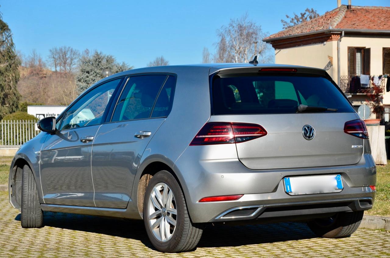 VOLKSWAGEN GOLF 1.5 TGI EXECUTIVE 131cv DSG, UFF ITALIANA, SERVICE CON FATTURE, EURO 6D, FARI FULL LED, NAVI, PERMUTE