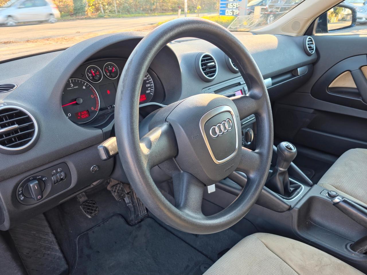 Audi A3 1.9 TDI F.AP. Ambiente 2007-E4 Manuale NEO