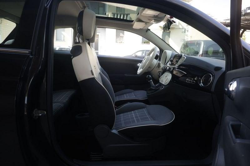 FIAT 500 1.2 69cv Lounge Tetto Panoramico Unicoproprietario