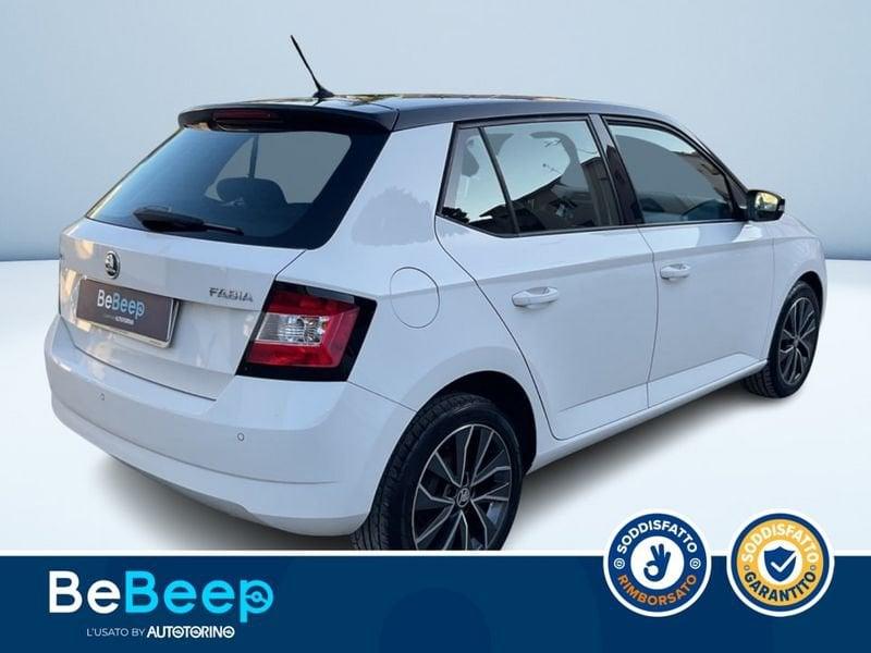 Skoda Fabia 1.0 MPI TWIN COLOR DESIGN EDITION NERO 75CV