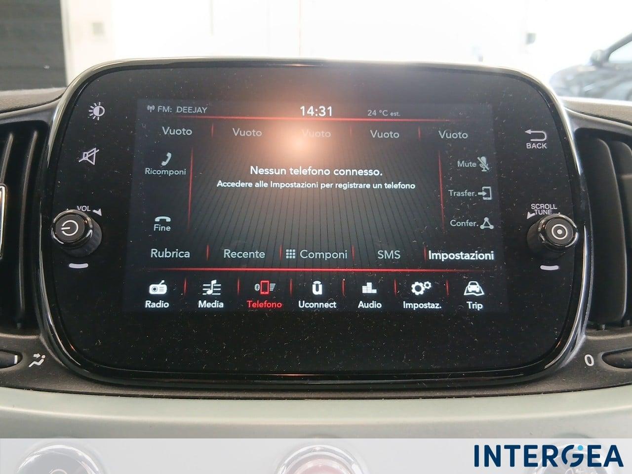 FIAT 500C 1.0 hybrid 70cv