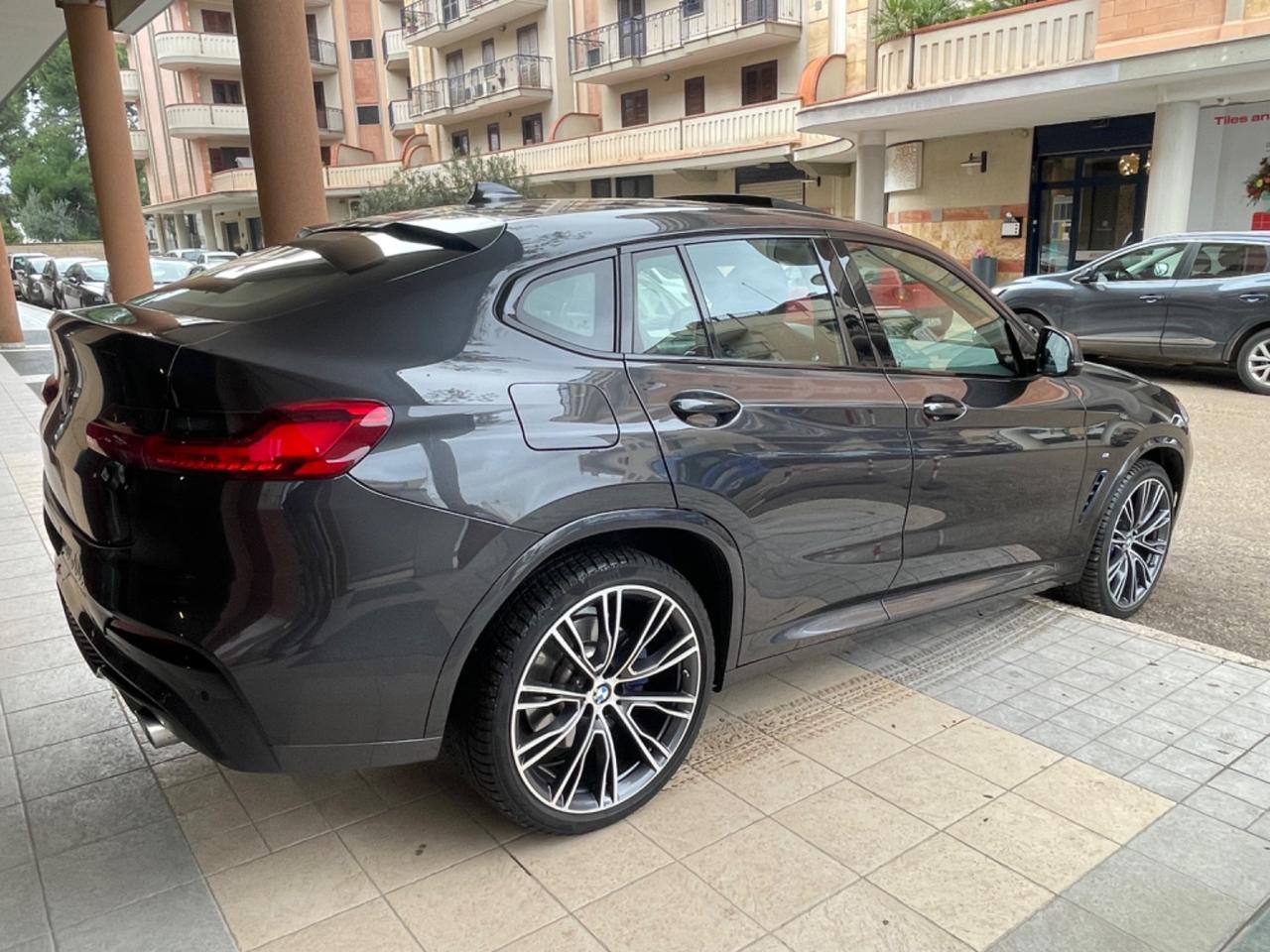 Bmw X4 xDrive 20d 48V 190cv Msport TETTO NAVY PELLE LED H/K 21