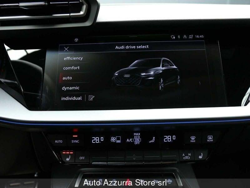Audi A3 SPB 35 TFSI 150CV S line edition S-tronic *TETTO, 18", MATRIX, PROMO AZZURRA*