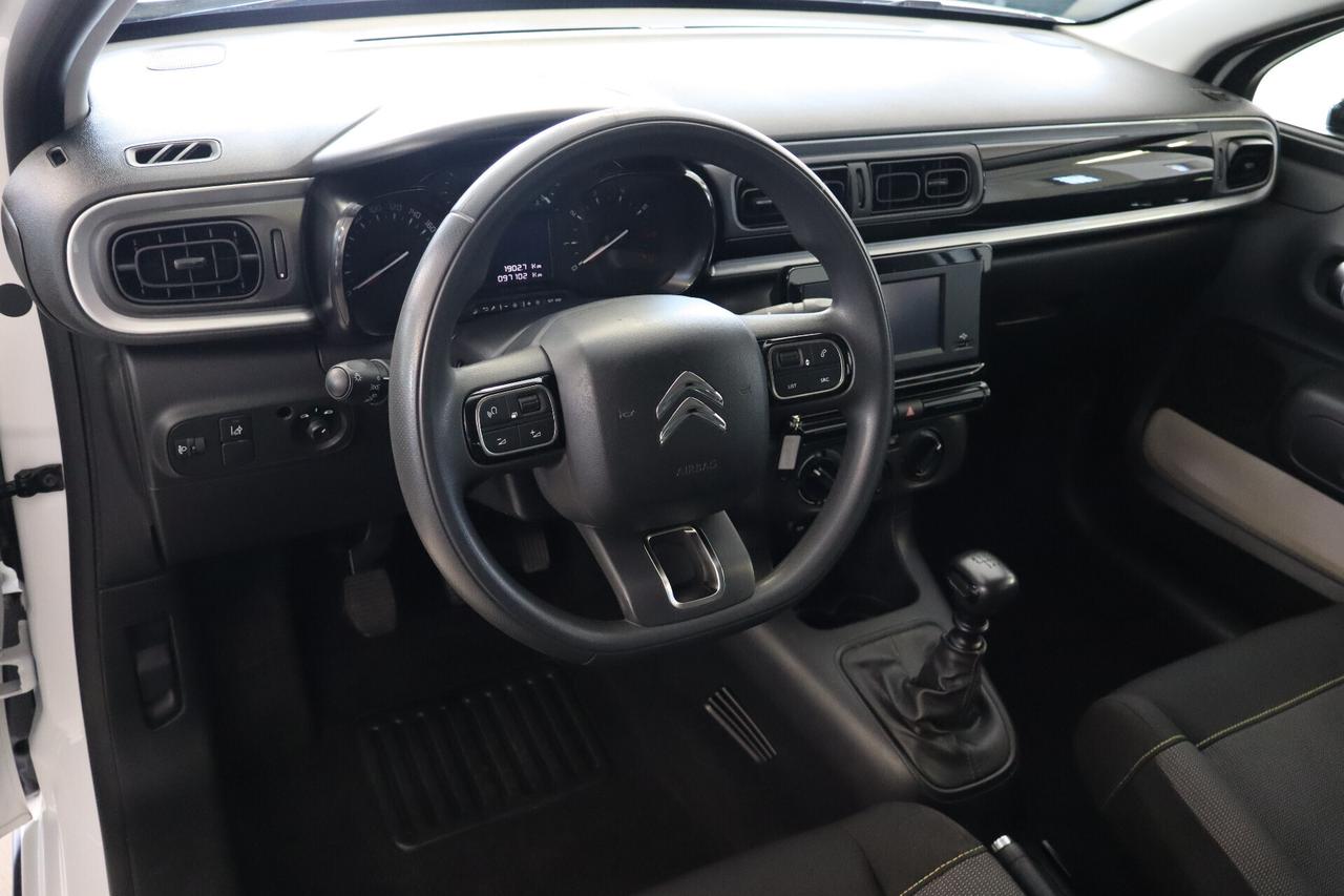 CITROEN C3 VAN 1.5 BLUEHDI 100 CV 6M FEEL - CONDIZIONI ECCELLENTI