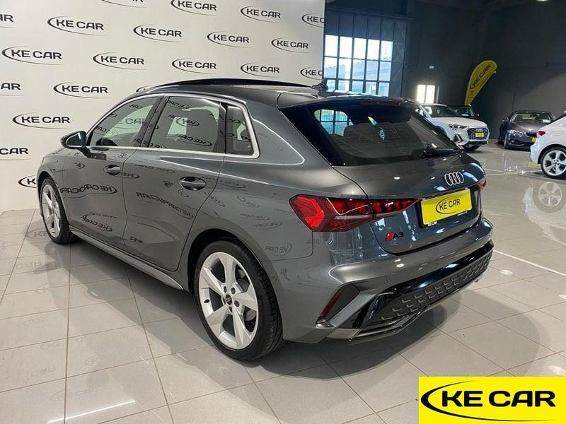 Audi A3 SPB 35 TDI S tronic S line -RESTYLING-TETTO-PREZZO REALE