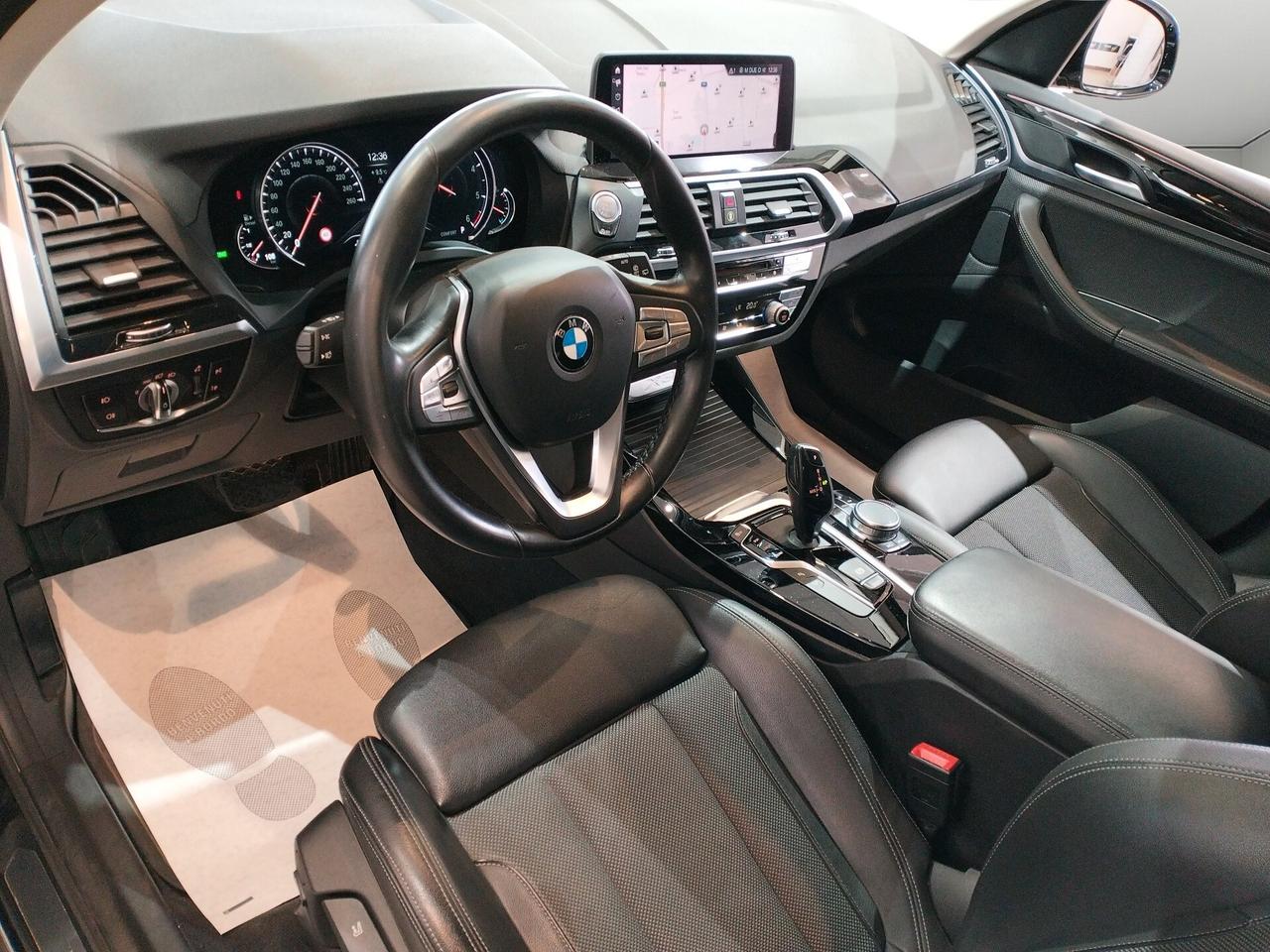 BMW X3 xdrive20d 190cv auto *TAGLIANDI CASA MADRE*