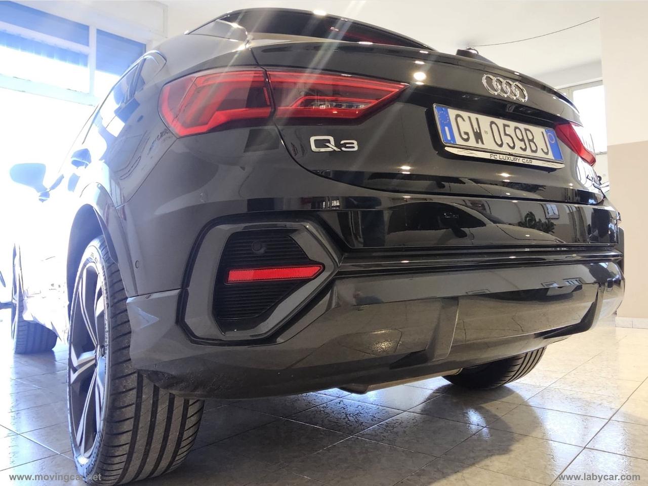 AUDI Q3 SPB 40 TDI qu. S tr. S line edition AUDI Q3 SPB S LINE INDENTITY BLACK TETTO...