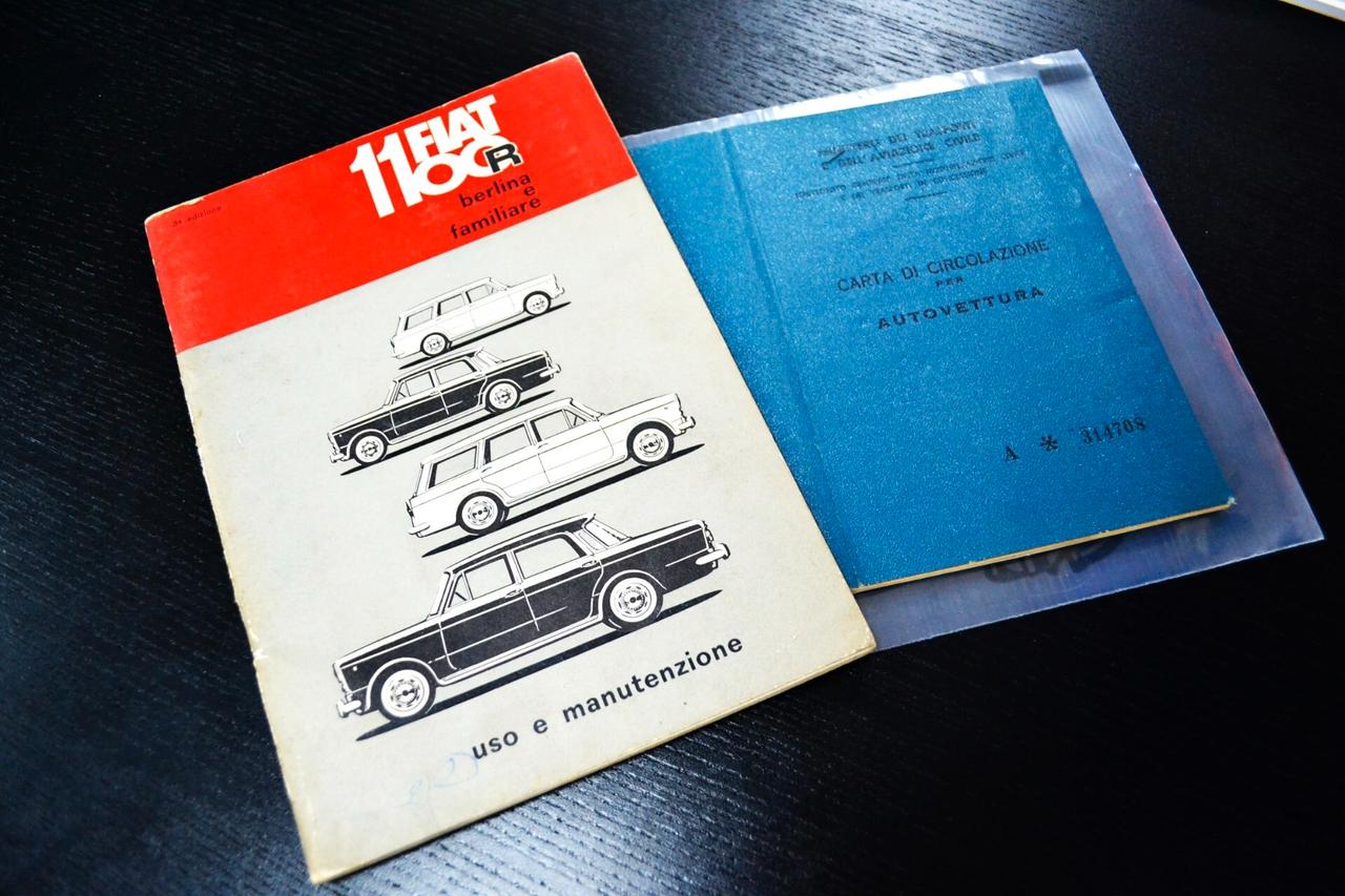 Fiat 1100R 1.1 48CV Berlina 5p. 1966 CRS STORICA