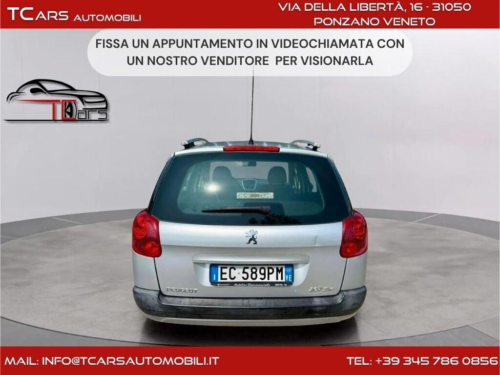 PEUGEOT 207 SW 1.6 EURO5 CON GARANZIA 3 ANNI TOP