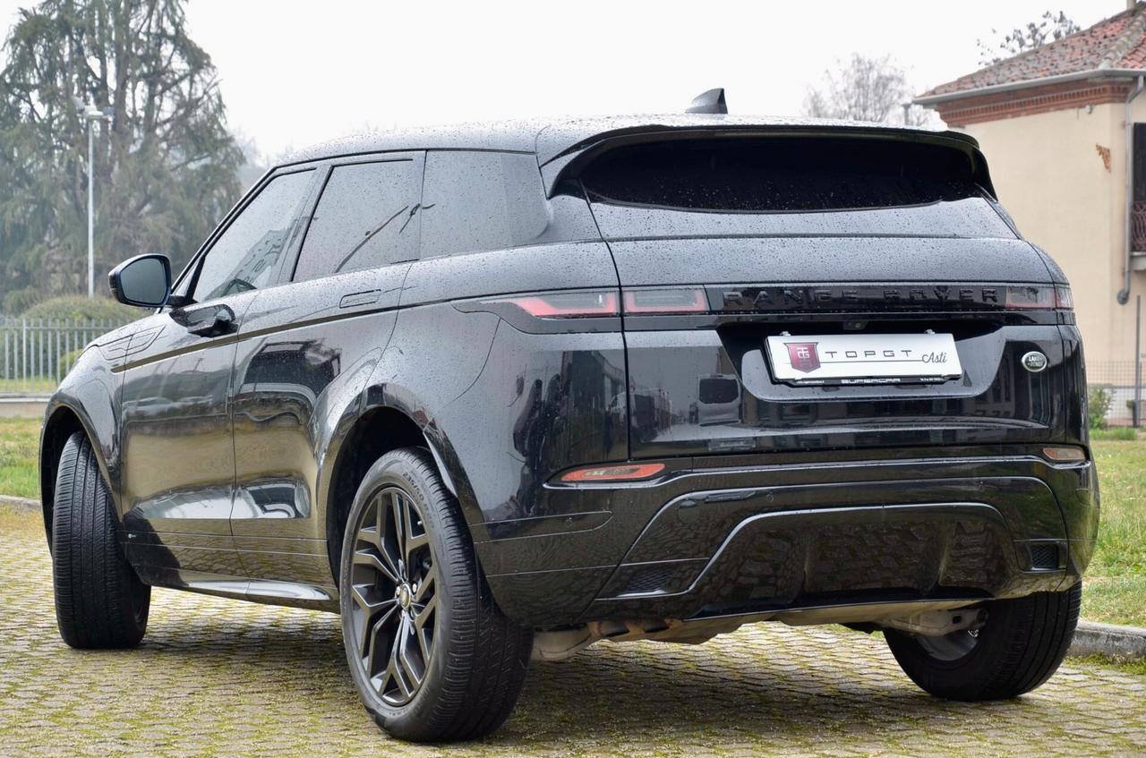 LAND ROVER RANGE ROVER EVOQUE 2.0d i4 MHEV R-DYNAMIC SE AWD 150cv AUT, SERVICE LAND ROVER, FULL BLACK, FULL LED, PELLE, RETROCAMERA, PERMUTE