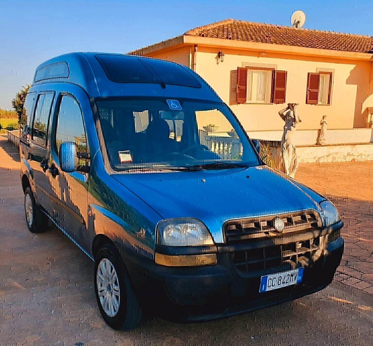 Fiat Doblo 1.6i TETTO ALTO TRASPORTO DISABILI