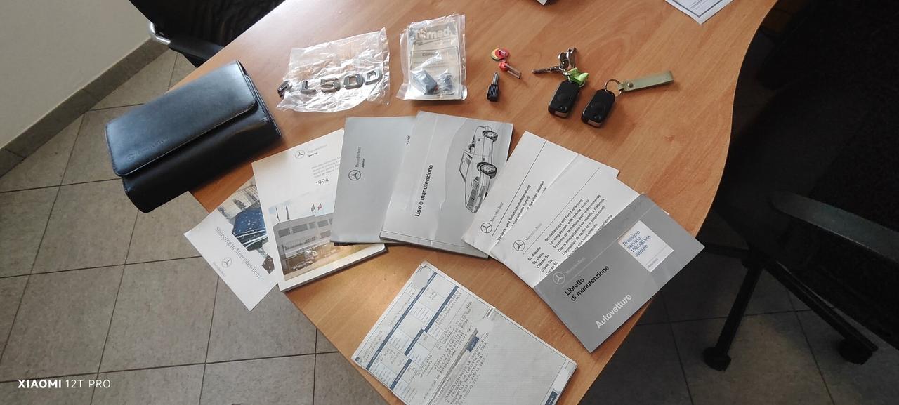 Mercedes-benz SL 500 V8 333 cv UNIPROP (PERFETTA)