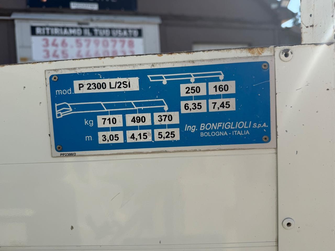 Iveco daily 35/12 gru cassone fisso