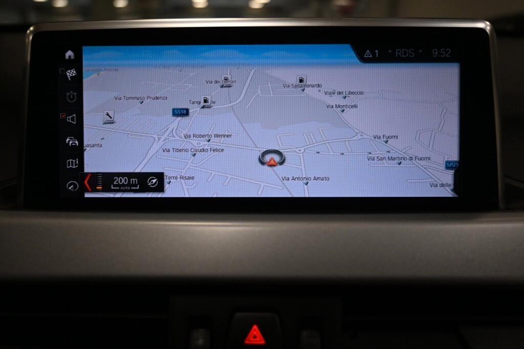 BMW X1 16D 115CV 6M. S-DRIVE BUSINESS ADVANTAGE ( FARI LED - CRUISE - NAVI - PARK ASSISTANT - TELECAMERA POST. )