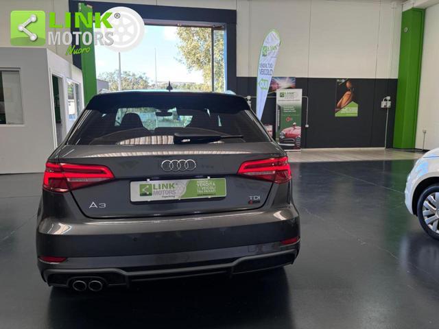AUDI A3 SPB 2.0 TDI S-TRONIC S-LINE