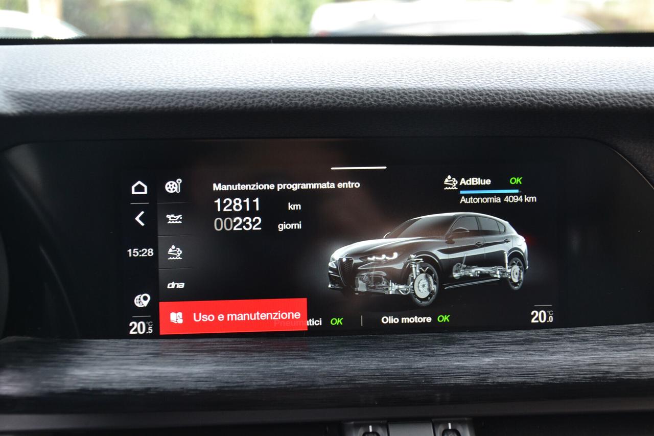 Alfa Romeo Stelvio 2.2 160CV AT8 SPRINT MY23 *PREZZO REALE**UNIPRO''*