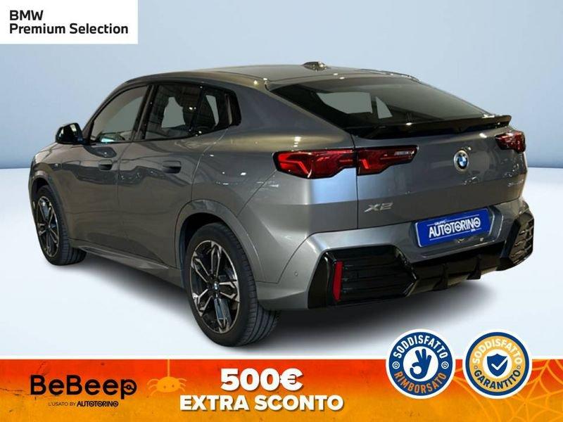 BMW X2 SDRIVE 20D 48V MSPORT AUTO