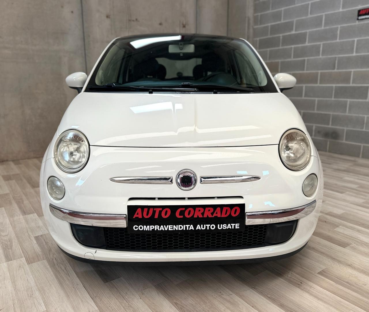 Fiat 500 1.2 Lounge 69cv 2010 ok neop.