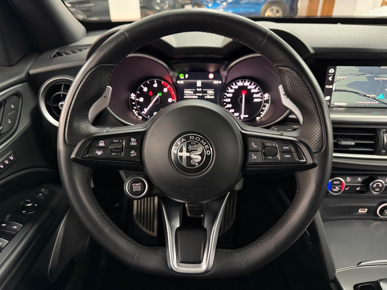 Alfa Romeo Stelvio 2.2 TD 210 CV VELOCE Q4 TAGLIANDI DISTRIBUZIONE ESEGUITA GOMME NUOVE UNICO PROPRIETARIO PERFETT