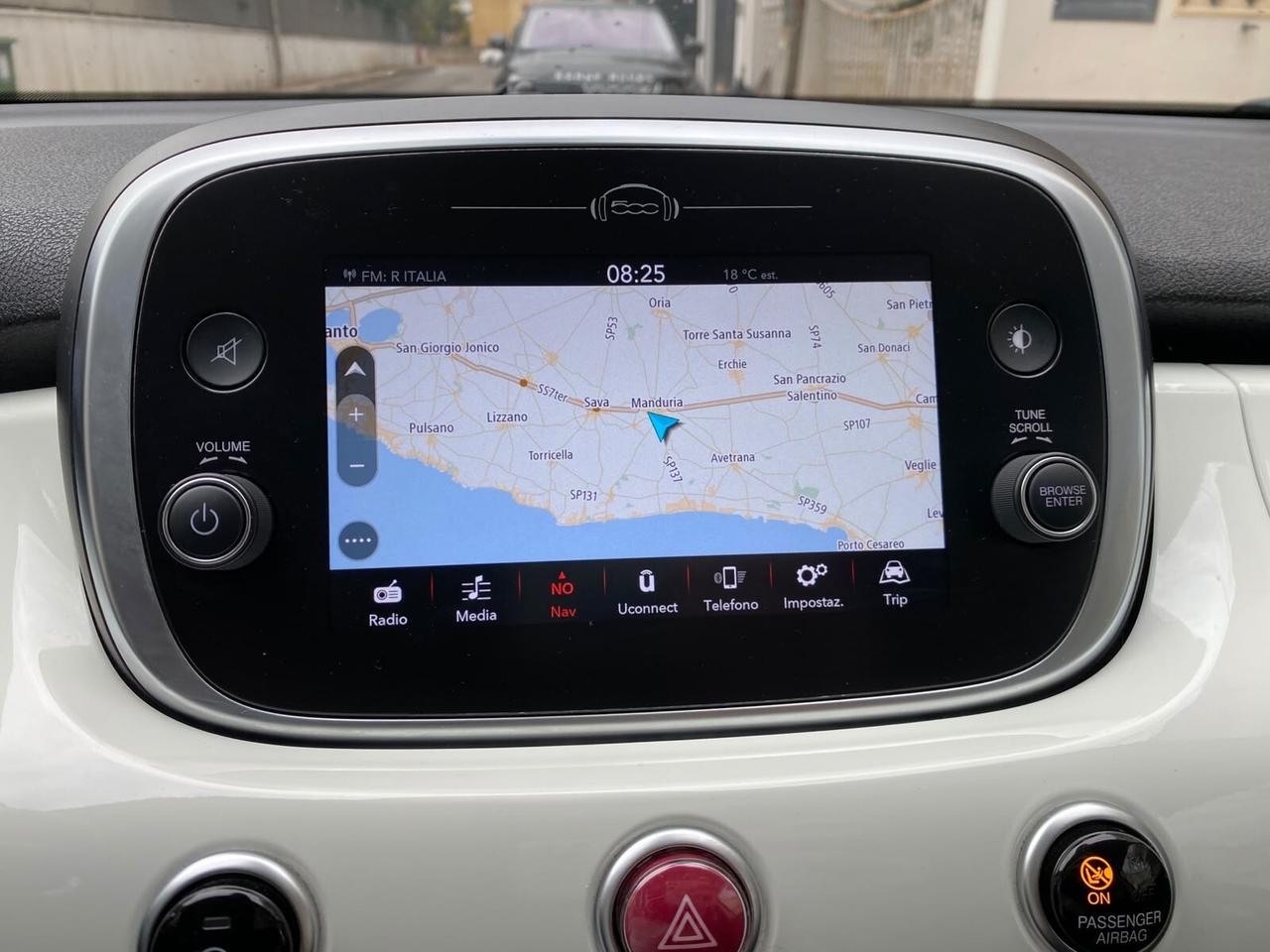 FIAT 500X CITY CROSS 1.3Mjt 95CV Led Navy CAM 2019