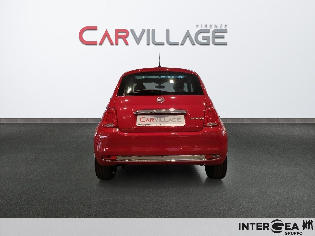 FIAT 500 1.0 hybrid (Red) 70cv