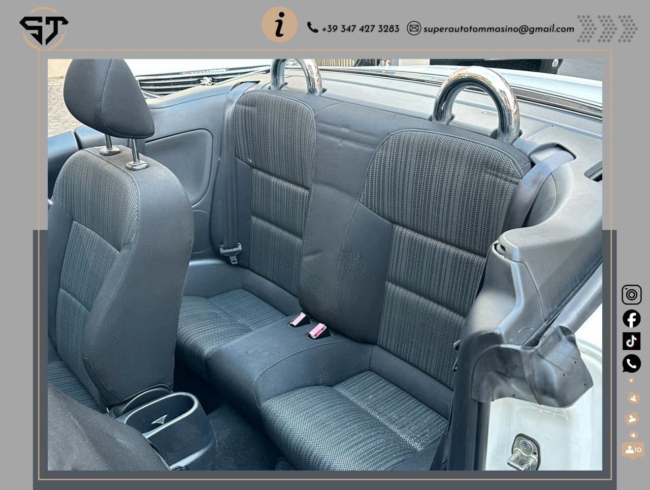 Peugeot 207 1.6 VTi 120CV CC Cabrio Allure