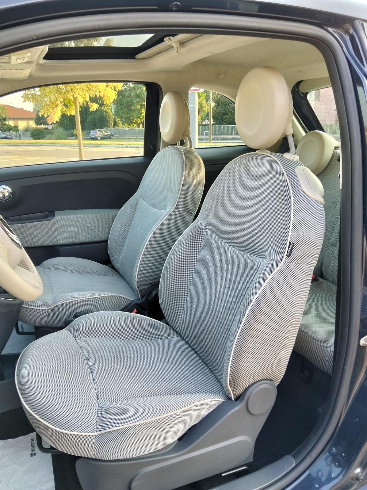 Fiat 500 1.2 Lounge*Panorama*Clima Bizona*Blue&Me